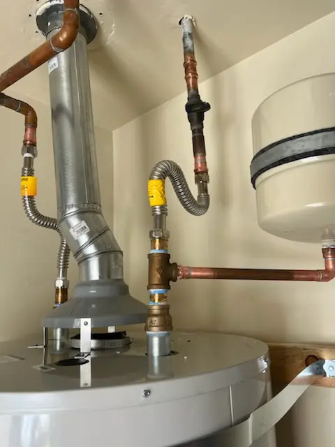 Water heater installation and plumbing repair in Hampstead